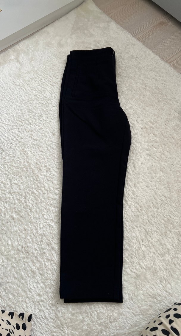 Siyah Kadın Kumaş Pantolon - Görsel 2