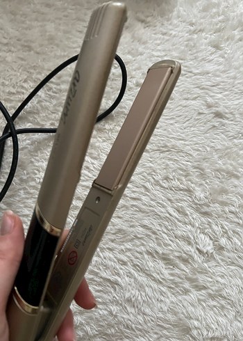 Bej ve Gri Saç Düzleştirici - Görsel 4