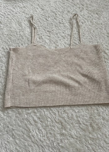 Bej Triko Kadın Hırka ve Üst Takım - Görsel 3