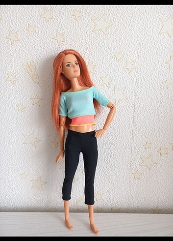 barbie sonsuz hareket kızıl saçlı