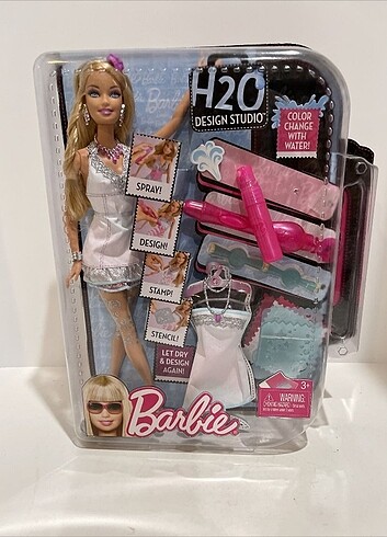 barbie h2O tasarım stüdyosu bebeği 