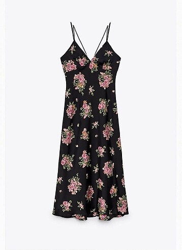 Zara Saten Elbise