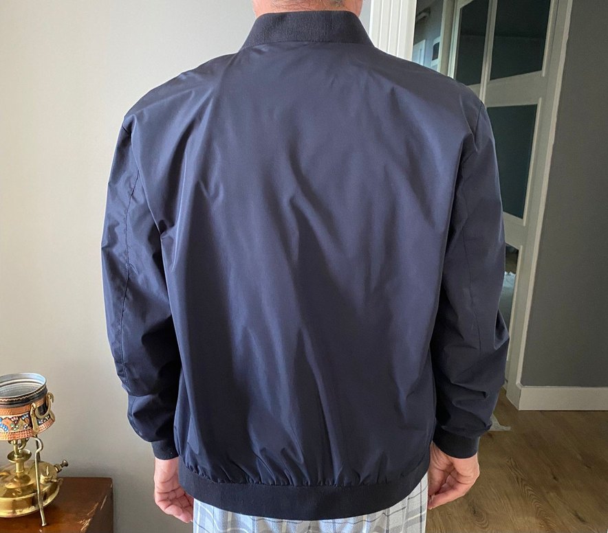 Lacivert Erkek Fermuarlı Günlük Ceket - Görsel 2