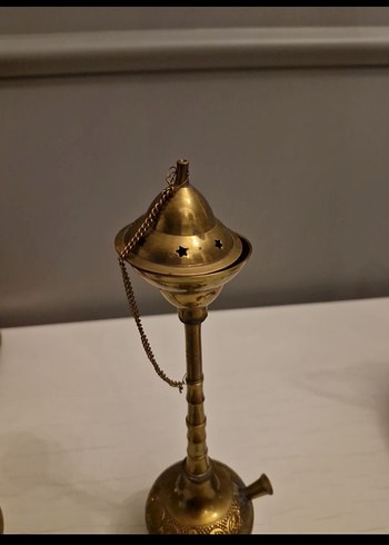 Pirinç altın renkli güldanlık - Görsel 4