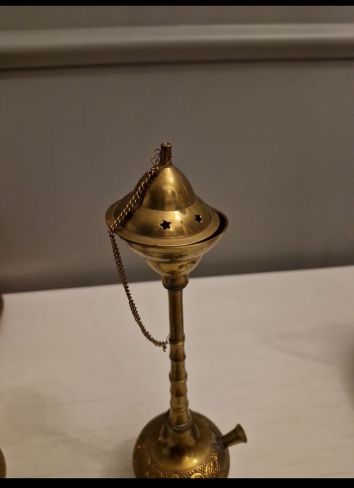 Pirinç altın renkli güldanlık - Görsel 4