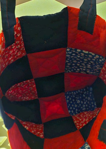 El emeği göz nuru kırkyama çanta - Görsel 4