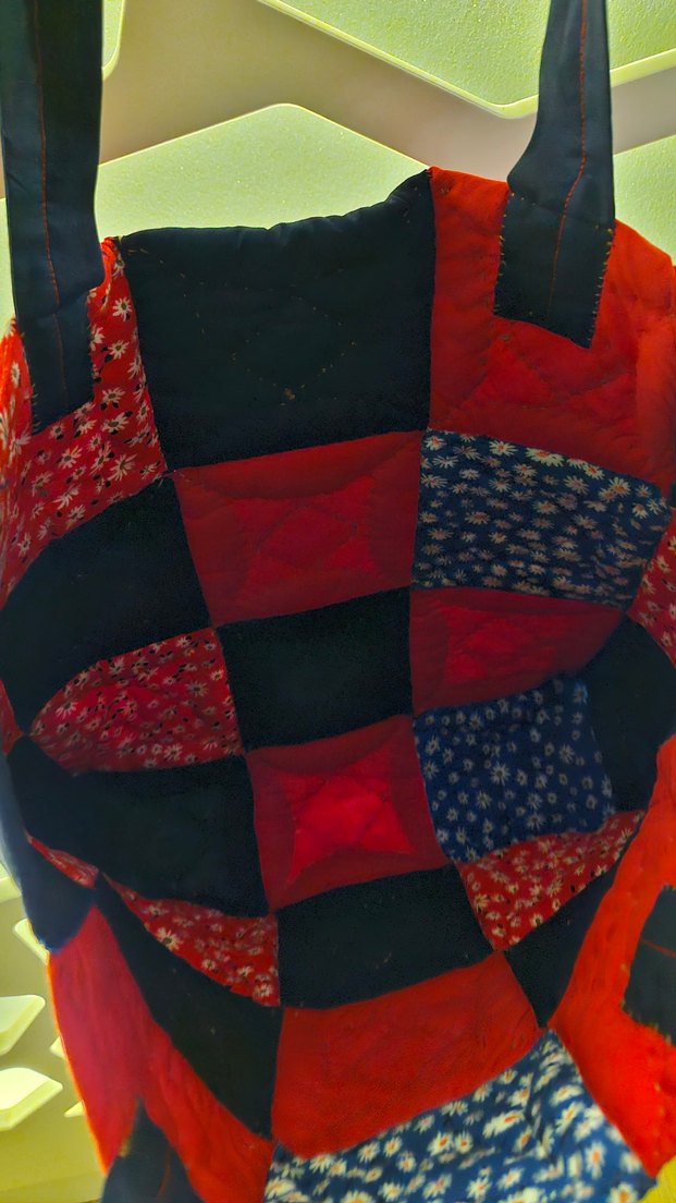 El emeği göz nuru kırkyama çanta - Görsel 4