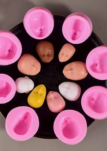 Silikon yüz Kalıbı - Görsel 2