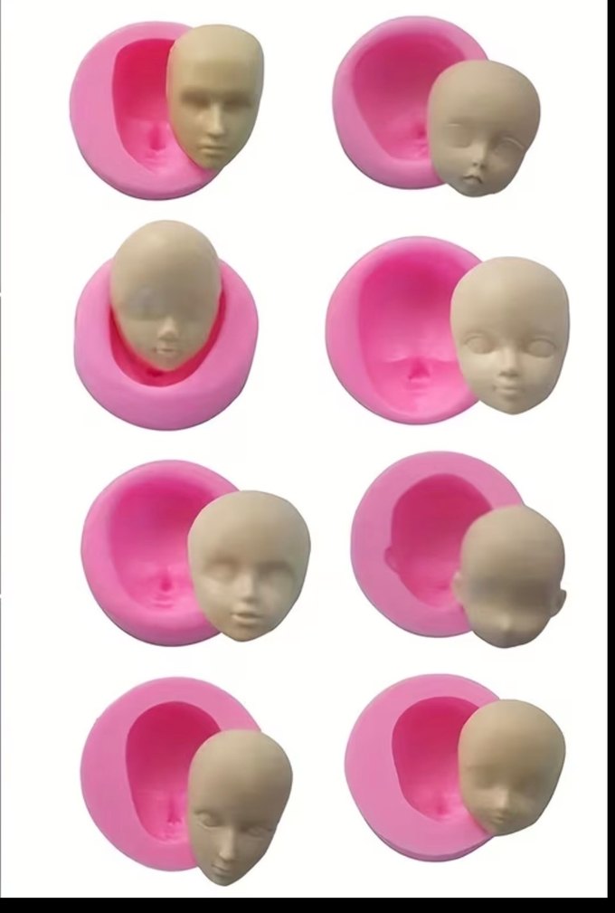 Silikon yüz  Kalıbı - Görsel 4
