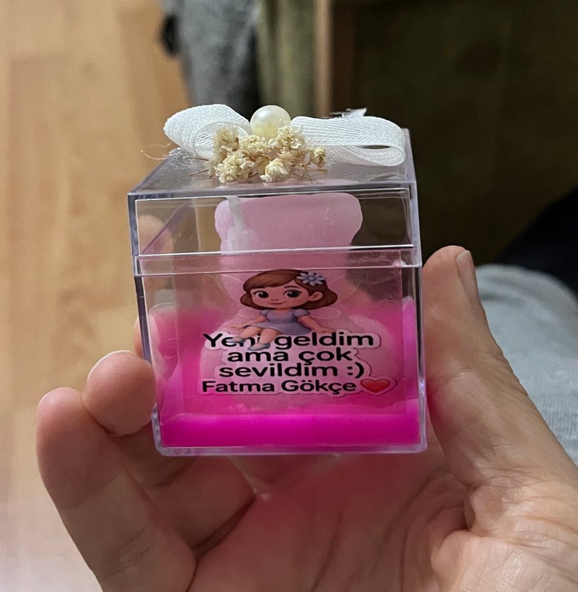 Pembe Hediyelik Sabun Kutuları - Görsel 2