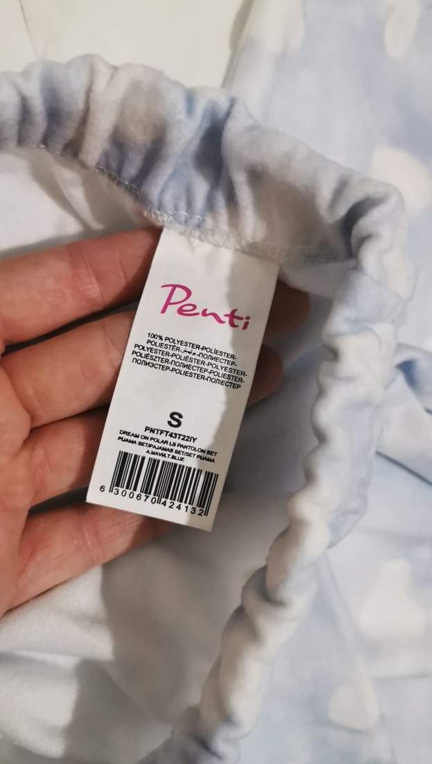 Termal uzun kollu penti yumuşak pijama takımı - Görsel 5