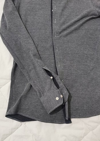 NetWork Gri Erkek Gömlek - Görsel 4