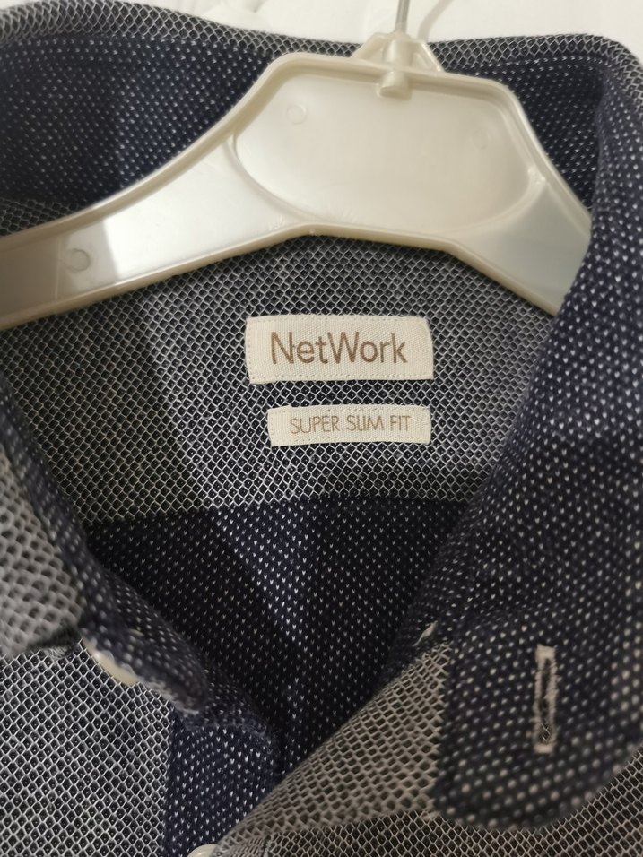 NetWork Gri Erkek Gömlek - Görsel 3