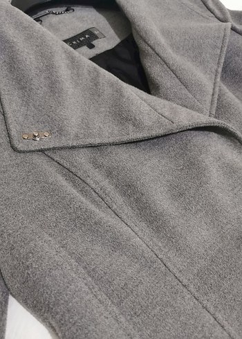 Gri Uzun Kemerli Kaban - Görsel 3