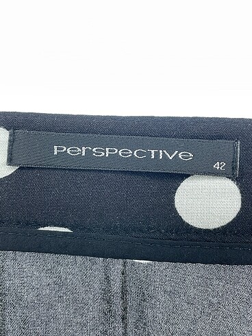 42 Beden siyah Renk Perspective Uzun Elbise %70 İndirimli.