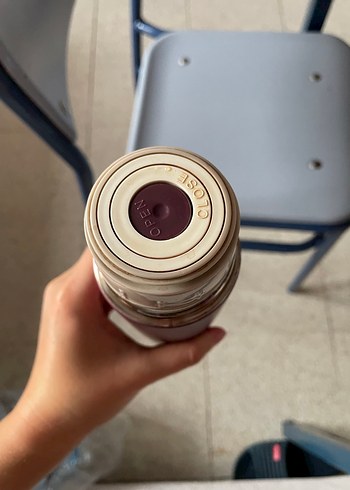 Koyu Pembe Çocuk Termos Şişesi - Görsel 2