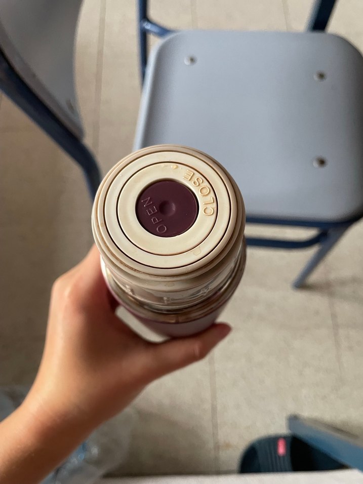 Koyu Pembe Çocuk Termos Şişesi - Görsel 2