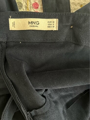 m Beden Mango lacivert elbise