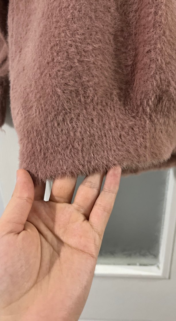 Kahverengi Kadın Yumuşak Triko Kazak - Görsel 3