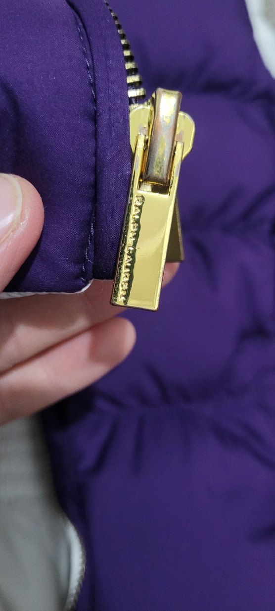 Mor ve Beyaz Kız Çocuk Yelek - Görsel 4