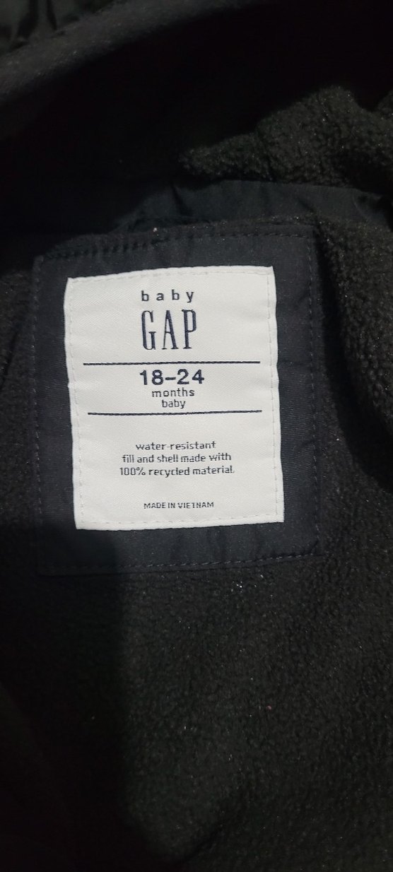 Kapüşonlu Krem Renk -Siyah Erkek Çocuk Mont - Görsel 3