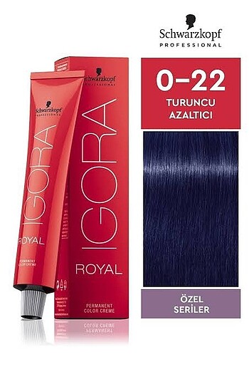 İgora royal 0-22 + Koleston 8.0