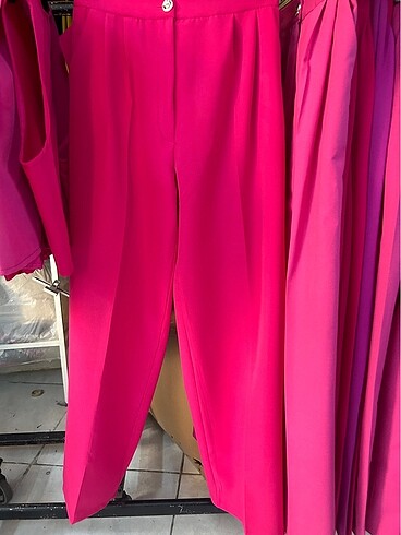 xl Beden İKİLİ TAKIM 36 38 40 42 FUSYA