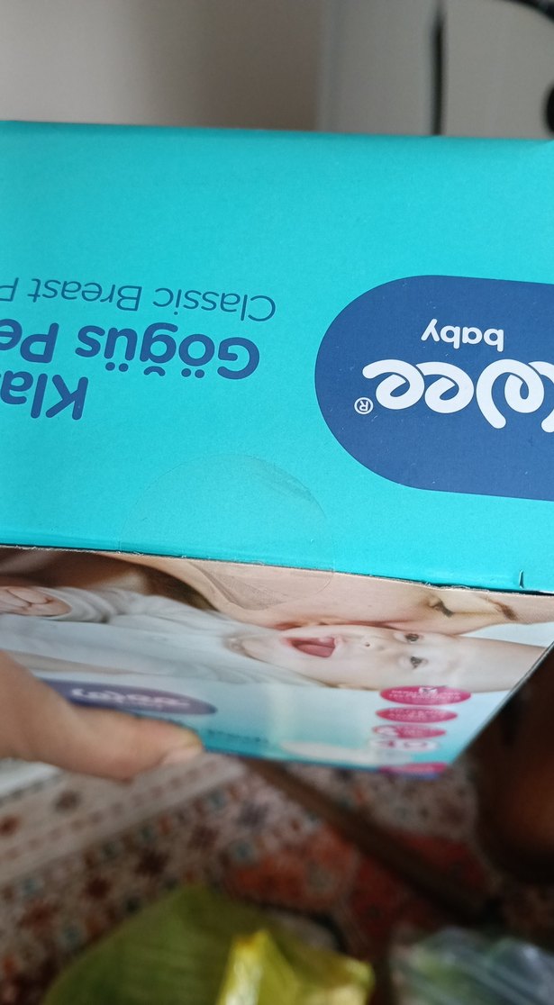 Wee Baby Klasik Mavi Göğüs Pedi 2 adet toplam 80 tane - Görsel 2