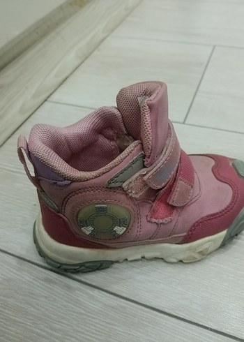 Kız Çocuk Pembe bot Ayakkabı - Görsel 4