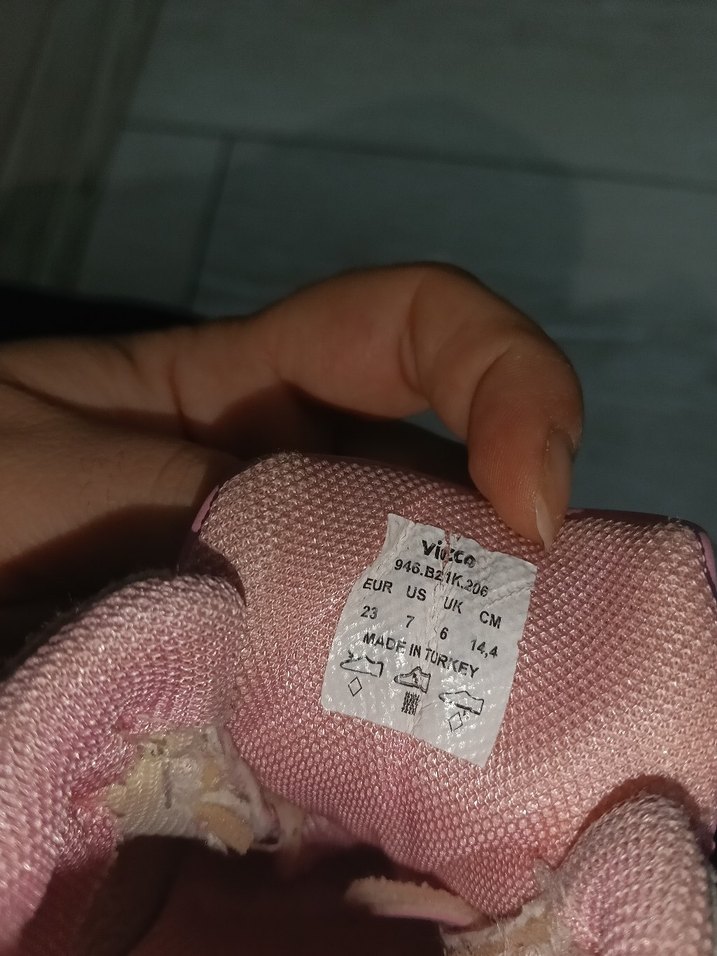 Kız Çocuk Pembe bot Ayakkabı - Görsel 5