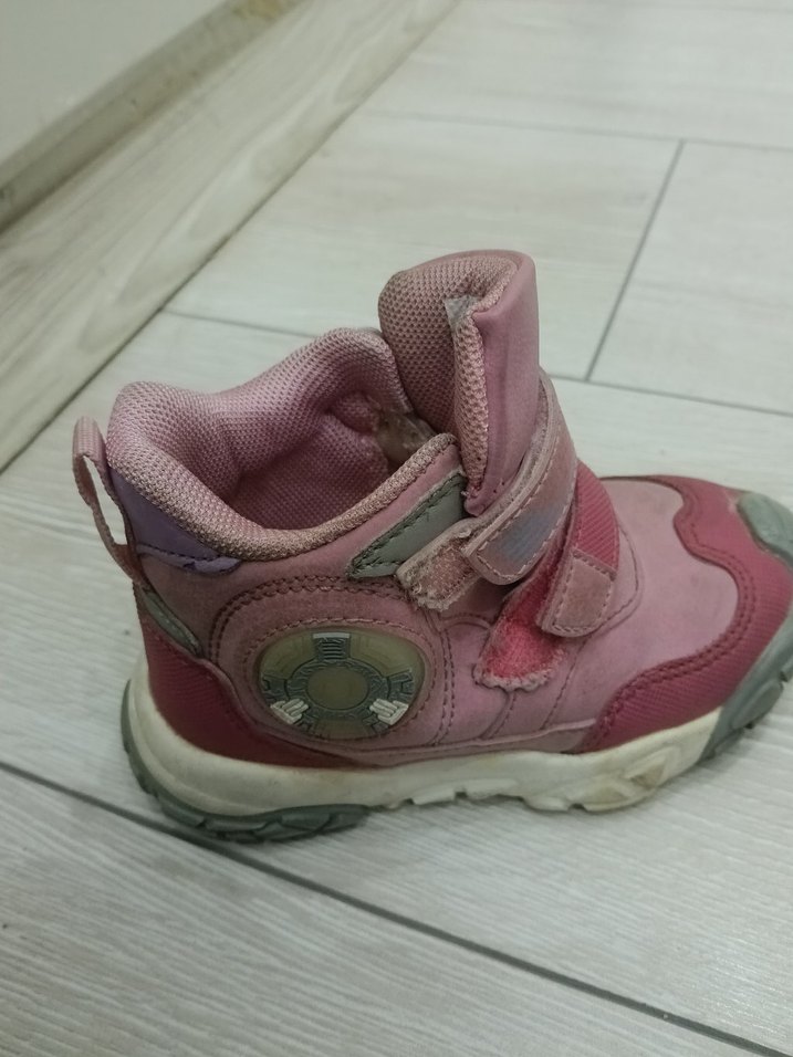 Kız Çocuk Pembe bot Ayakkabı - Görsel 4