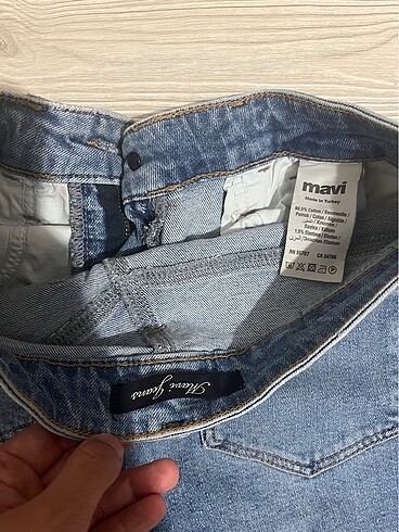 27 Beden Mavi jean pantolon