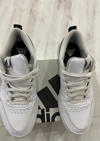 Adidas orjinal erkek Beyaz Spor Ayakkabı - Görsel 4