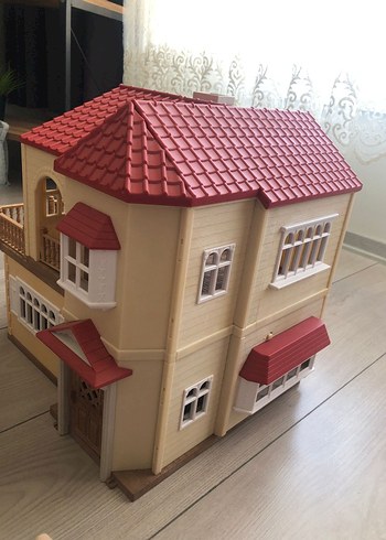 sylvanian family evi ve eşyaları ışıgı yanıyo