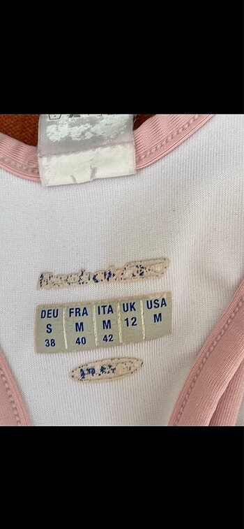 m Beden pembe Renk Reebok spor sütyen