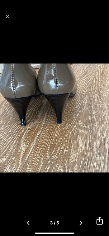 39 Beden Deichmann vizon 39 numara ayakkabı