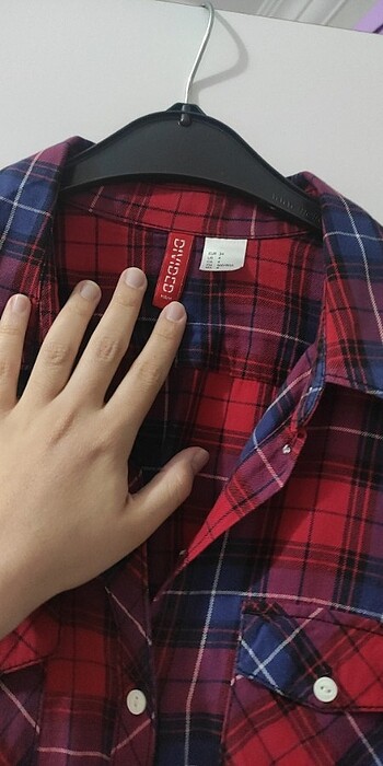 H&M H&M ekose gömlek