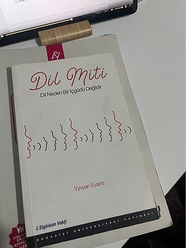 Dil miti Vyvyan Evans kitap
