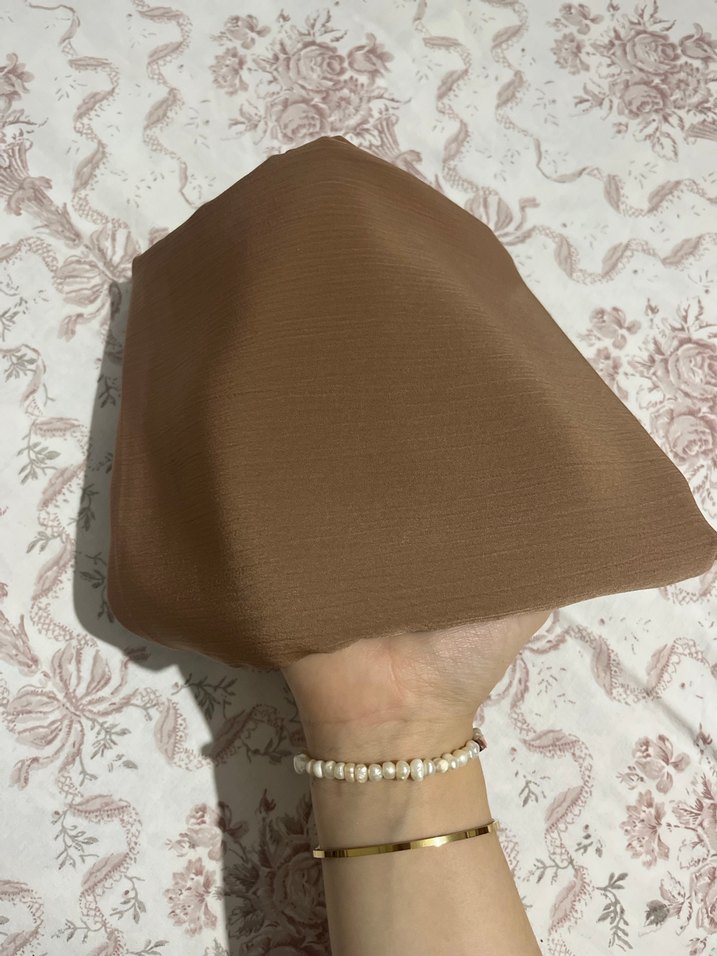 Freshscarfs sütlü kahve şal - Görsel 2