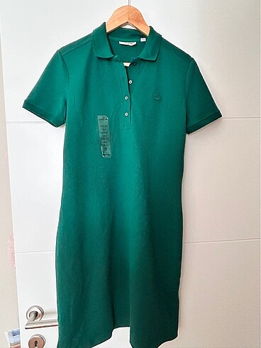 Lacoste marka polo yaka 40 beden etiketli elbise