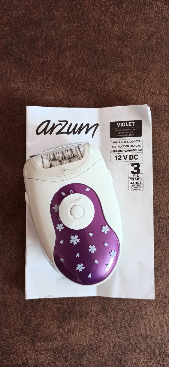 Arzum violet epillator - Görsel 2