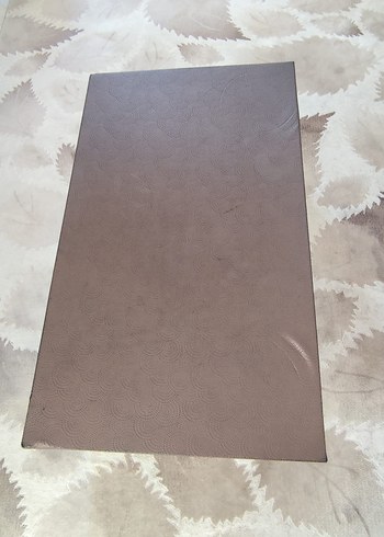 acı kahve rengi  orta sehpa - Görsel 5