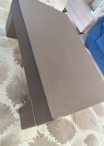 acı kahve rengi  orta sehpa - Görsel 6