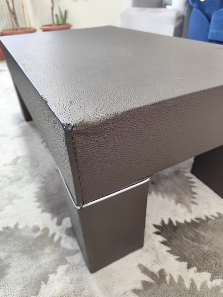 acı kahve rengi  orta sehpa - Görsel 4