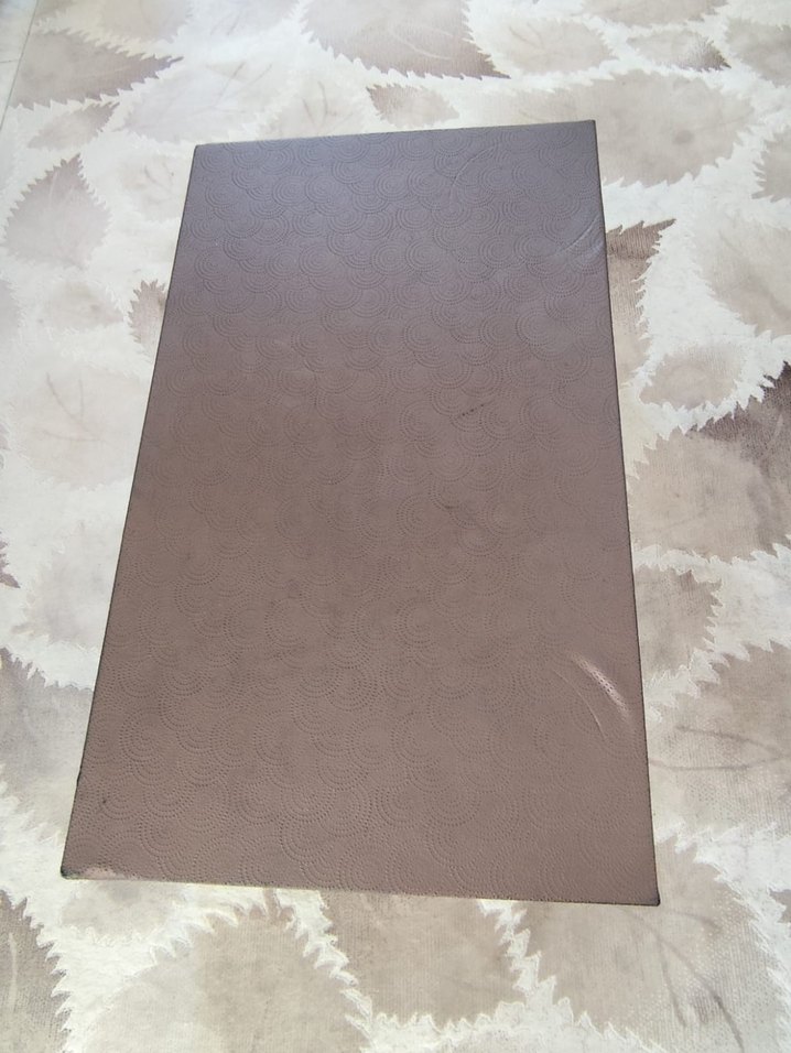 acı kahve rengi  orta sehpa - Görsel 5