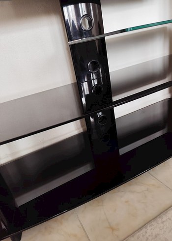 Siyah Baskılı Basamak TV ünitesi - Görsel 6