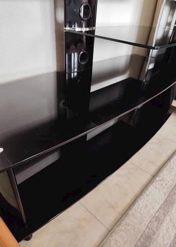 Siyah Baskılı Basamak TV ünitesi - Görsel 2