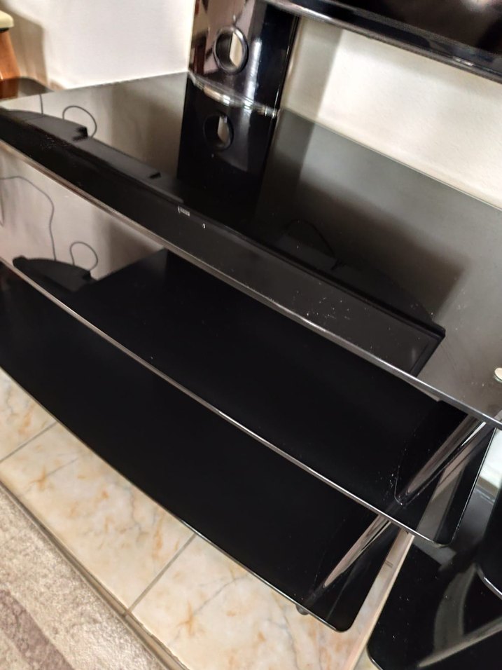 Siyah Baskılı Basamak TV ünitesi - Görsel 3