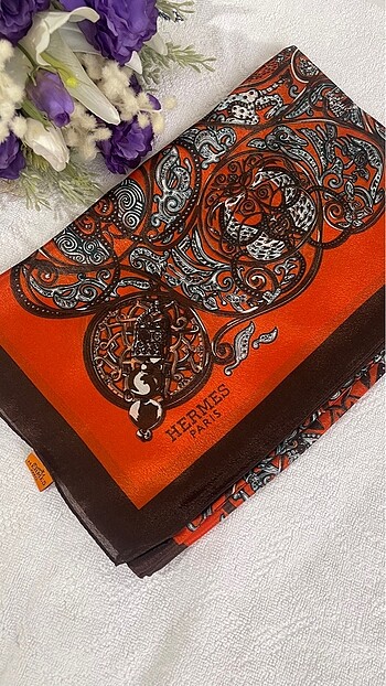 Hermes vual ipek şal