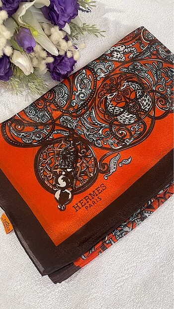 Hermes Hermes vual ipek şal